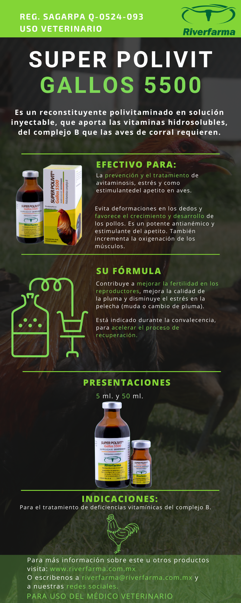 Super Polivit Gallos 5500